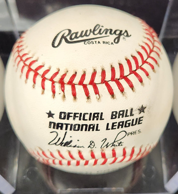 Williard Marshall Signed National League Baseball New York Giants COA