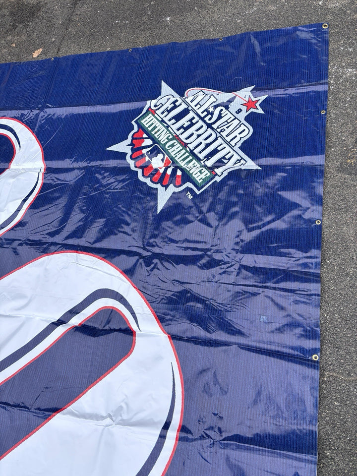 1999 MLB All Star Celebrity Hitting Challenge Scoring Banner Fenway Park Boston