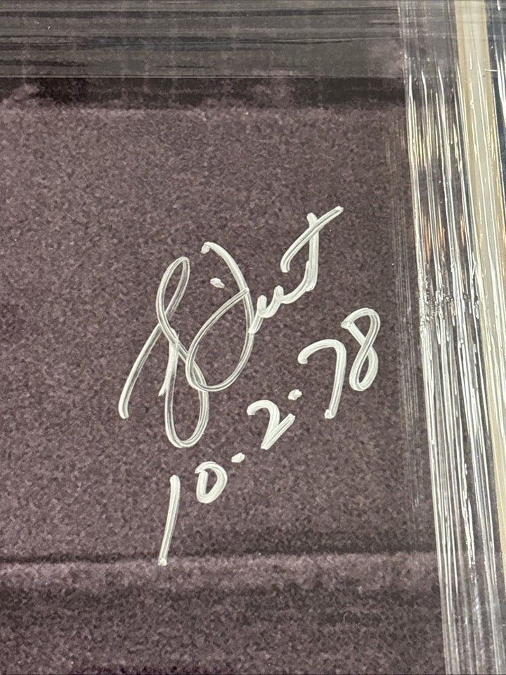 Bucky Dent Mike Torrez Signed 16x20 “Bucky ___! Dent” & Date Inscription Beckett