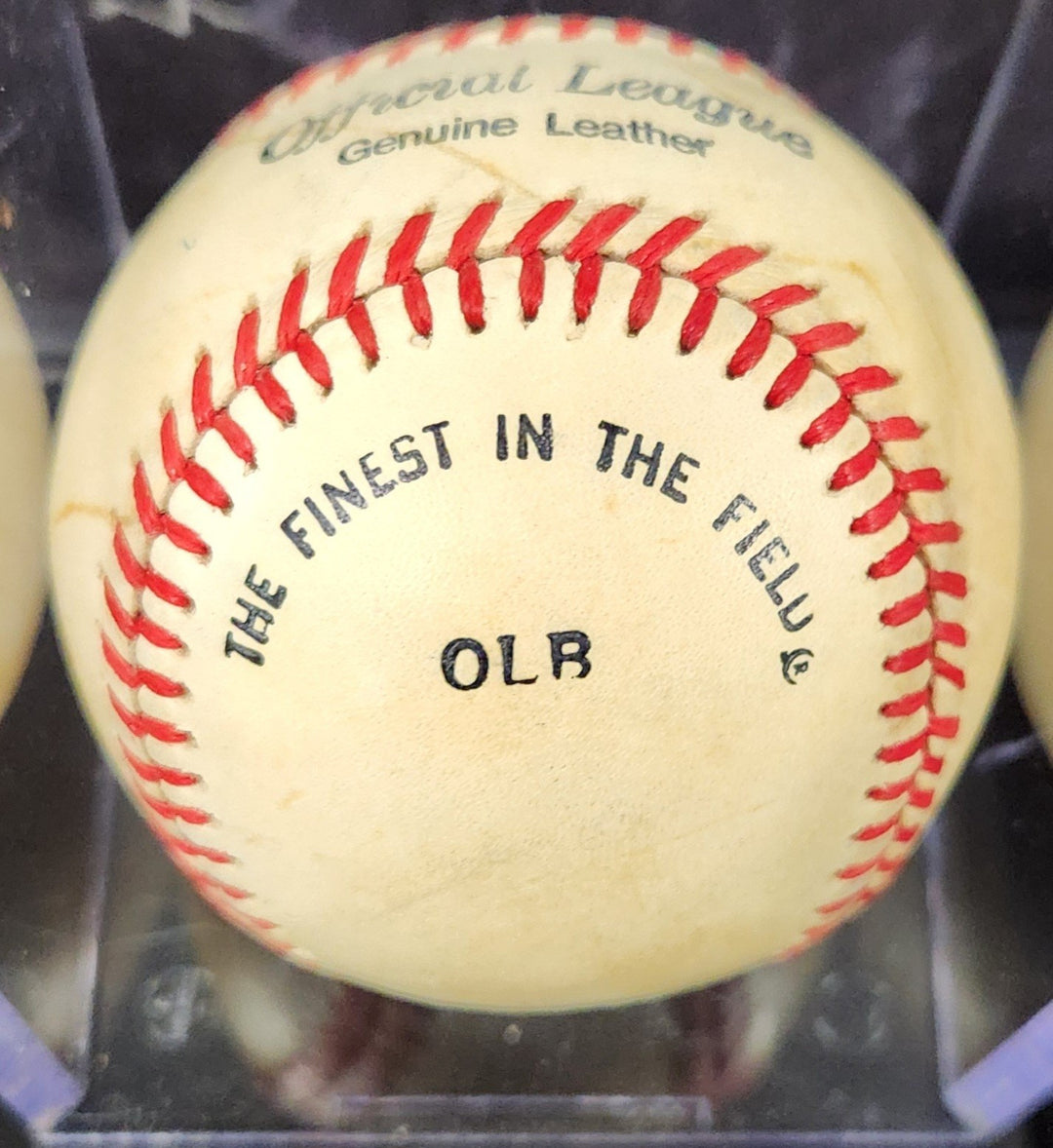 Dave Stieb Signed Rawlings Official League Baseball Toronto Blue Jays COA 