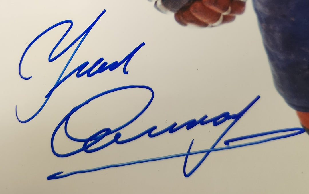 Yvan Cournoyer Signed 8x10 Photo Montreal Canadiens HOF COA