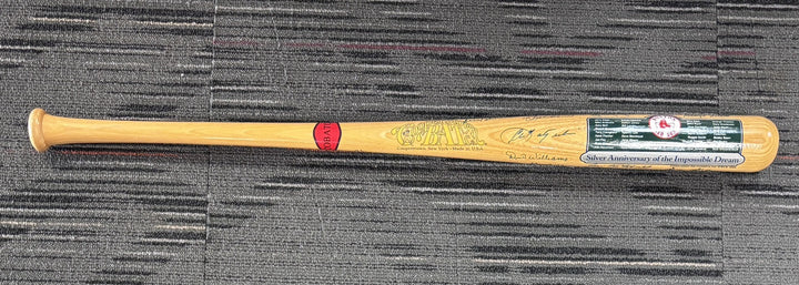 1967 Red Sox Impossible Dream Team Signed Bat Yaz Williams Scott 111/250 JSA