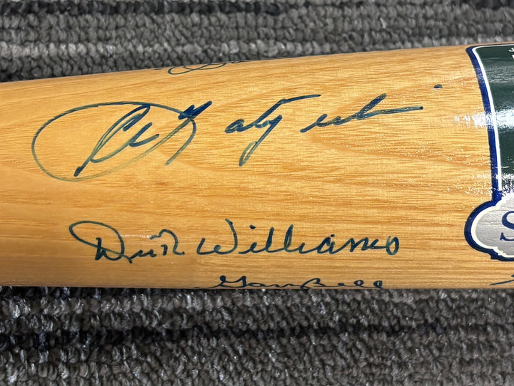 1967 Red Sox Impossible Dream Team Signed Bat Yaz Williams Scott 111/250 JSA