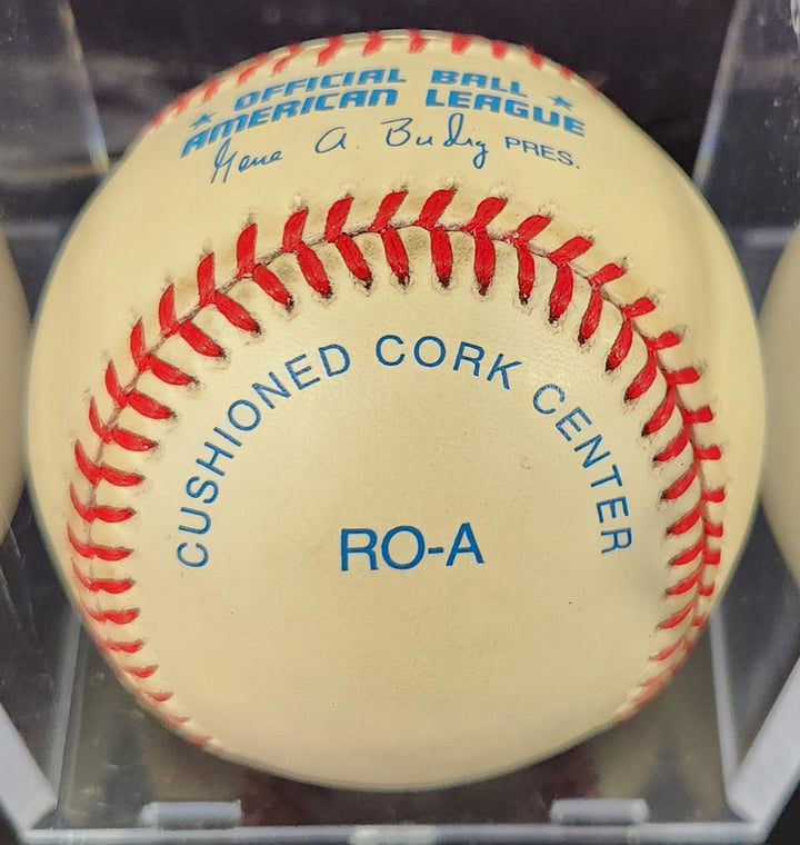 Bobby Richardson Signed Inscribed American League Baseball New York Yankees COA