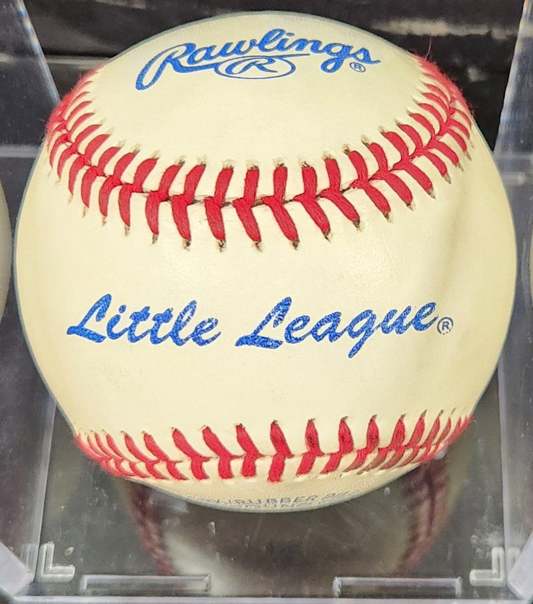 Amos Otis Signed Rawlings Little League Baseball Kansas City Royals COA
