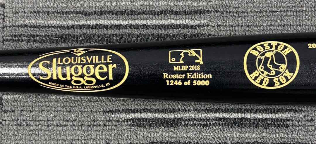 2018 Boston Red Sox Postseason Commemerative Bat 1246/5000