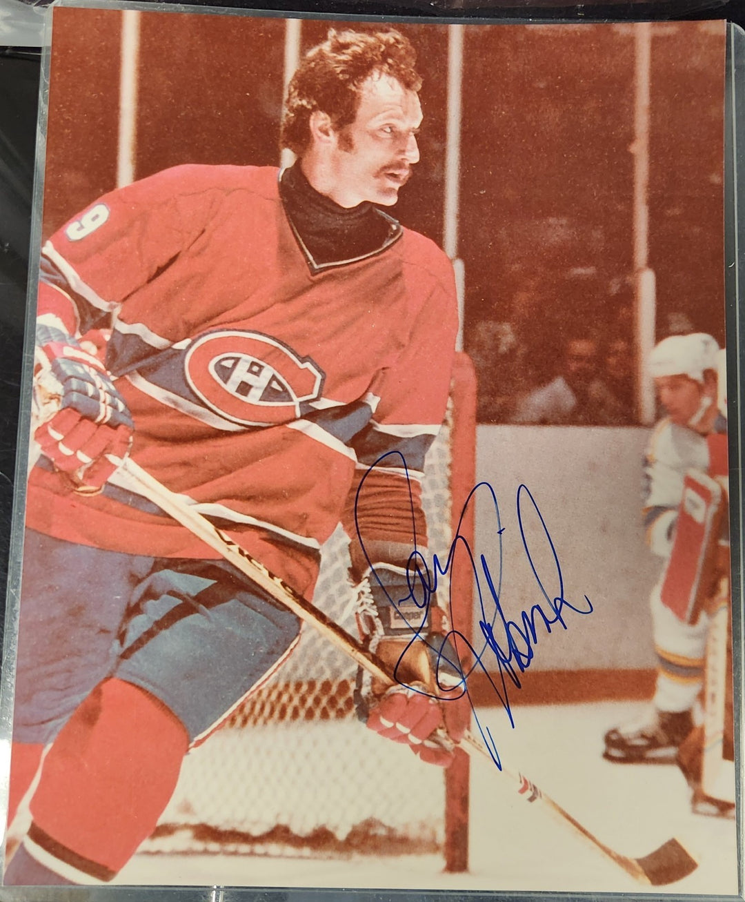 Larry Robinson Signed 8x10 Photo Montreal Canadiens HOF COA