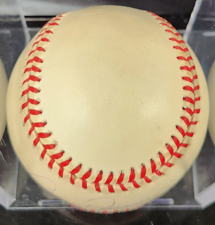 Bobby Richardson Signed Inscribed American League Baseball New York Yankees COA