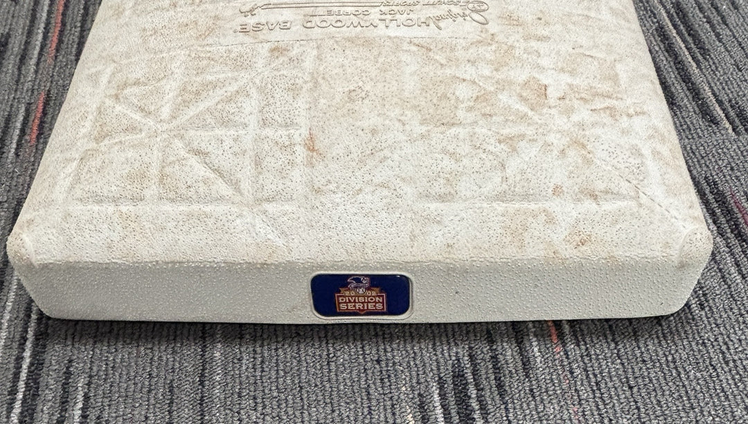 10-2-2002 MLB AL Division Series Base MLB Authentic Angels Vs Yankees