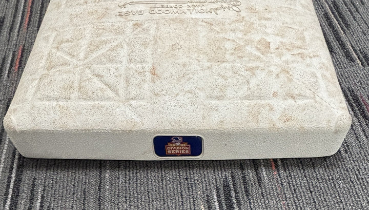 10-2-2002 MLB AL Division Series Base MLB Authentic Angels Vs Yankees