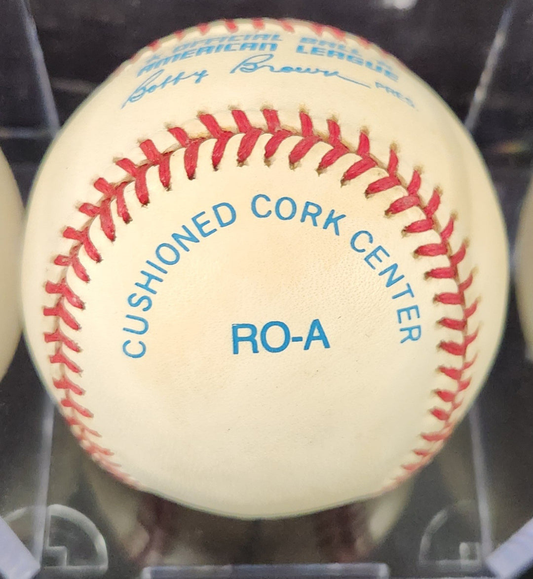 Bobby Doerr Signed American League Baseball Boston Red Sox HOF COA