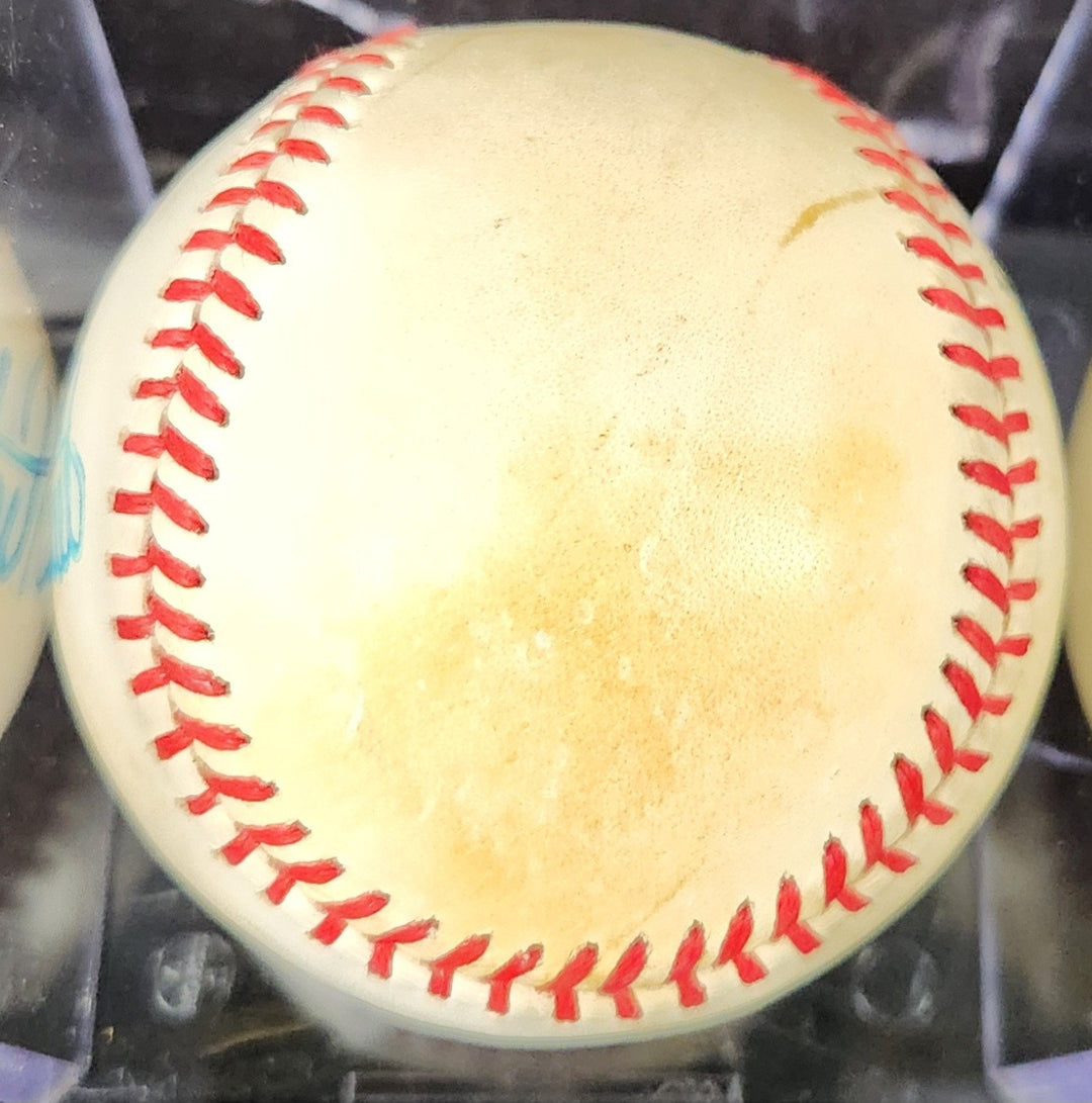 Dave Stieb Signed Rawlings Official League Baseball Toronto Blue Jays COA 
