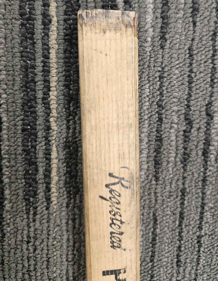 Ivan Boldirev Signed Game Model Hockey Sherwood Hockey Stick COA