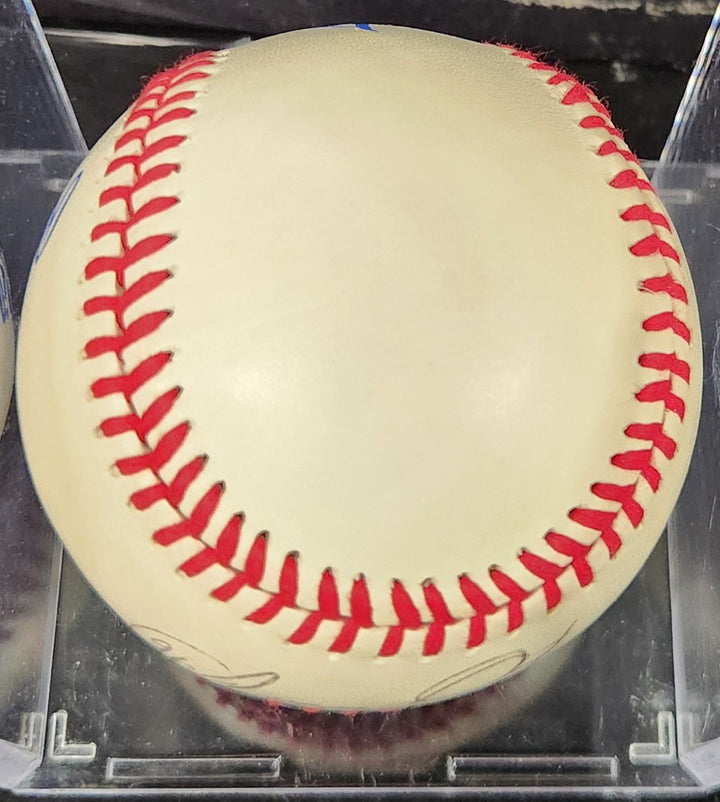 Amos Otis Signed Rawlings Little League Baseball Kansas City Royals COA